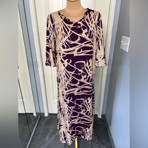 David Shepard Hawaii MIDI Dress
